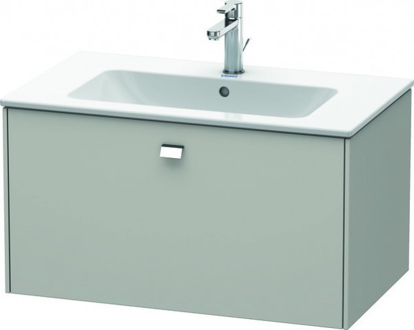 Duravit Brioso Waschtischunterbau wandhängend Betongrau Matt 820x479x442 mm - BR400201007