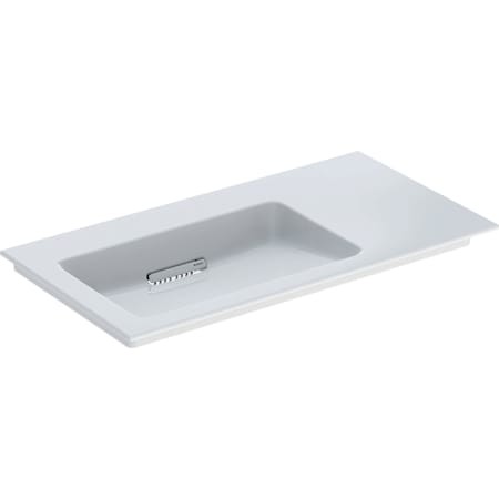 Geberit ONE Möbel-Waschtisch 90x47,5cm, Abgang horizontal,Ablg.re