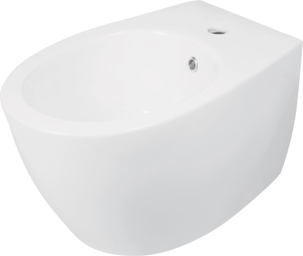 Neuesbad Serie 600 Wand-Bidet, weiss glänzend