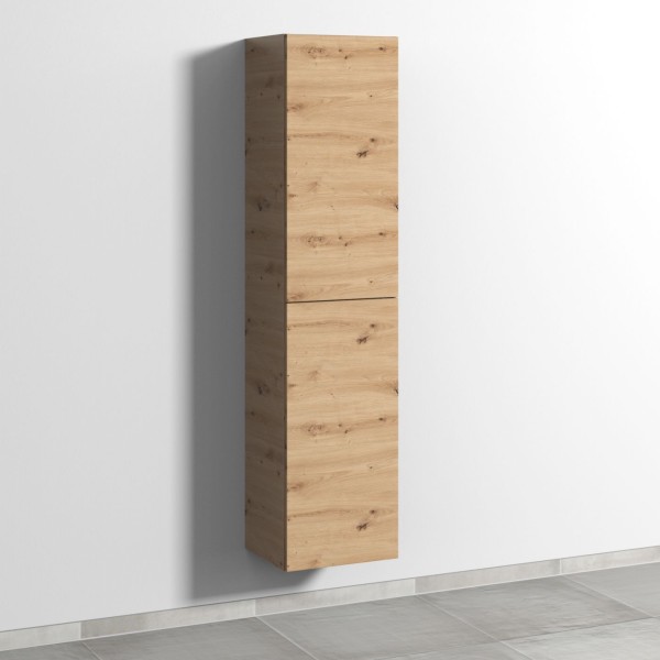 Sanipa 3way Hochschrank mit 2 Türen, Eiche Natural-Touch