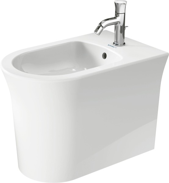 Duravit White Tulip Stand Bidet Weiß Hochglanz 580 mm - 2293100000