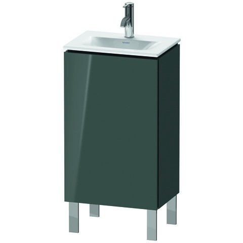 Duravit L-Cube Waschtischunterbau bodenstehend Dolomiti Grau Hochglanz 440x311x704 mm - LC6580L3838