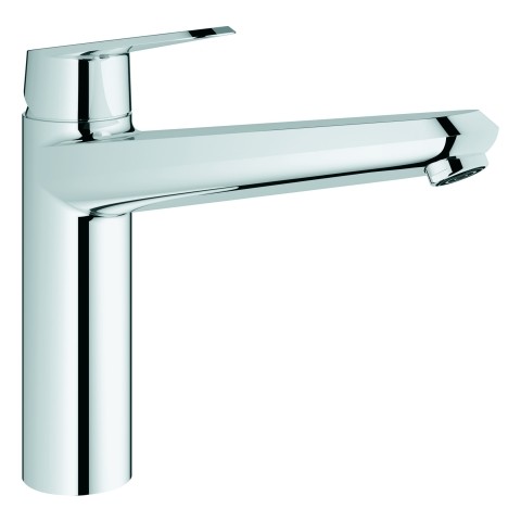 GROHE EH-SPT-Batterie Eurodisc C 33770 flacher Auslauf Gussauslauf chrom