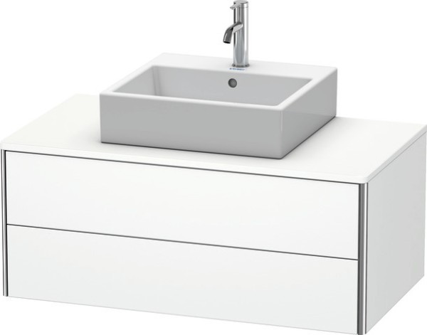 Duravit XSquare Konsolenwaschtischunterbau wandhängend Weiß Matt 1000x548x400 mm - XS491101818