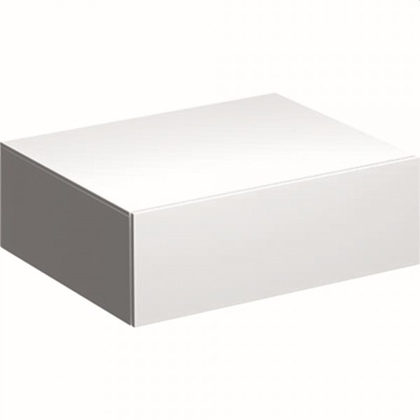 Geberit Xeno2 Seitenschrank mit 1 Schublade 58x20x46,2cm, weiß, 500507011