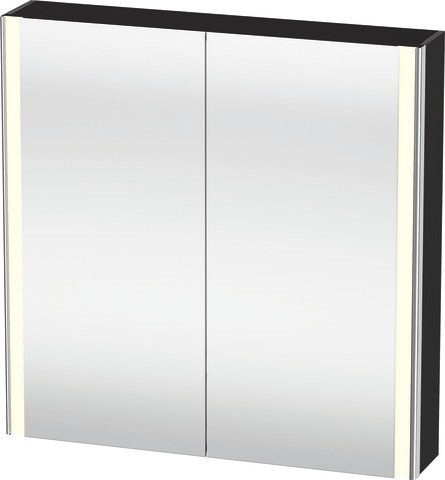 Duravit XSquare Spiegelschrank Graphit 800x155x800 mm - XS7112080801000