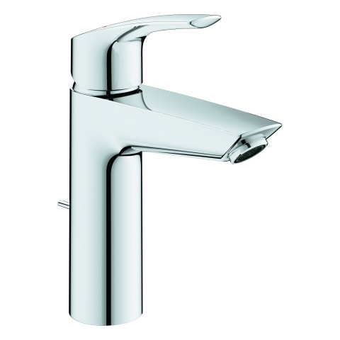 GROHE Waschtischarmatur Eurosmart M-Size Zugstangen-Ablaufgarnitur chrom, 23322003