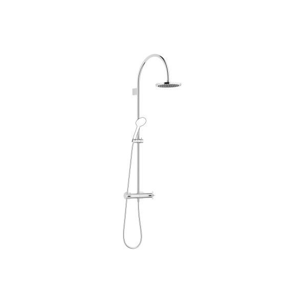 Dornbracht Showerpipe mit Brausethermostat VAIA 34459809 Chrom