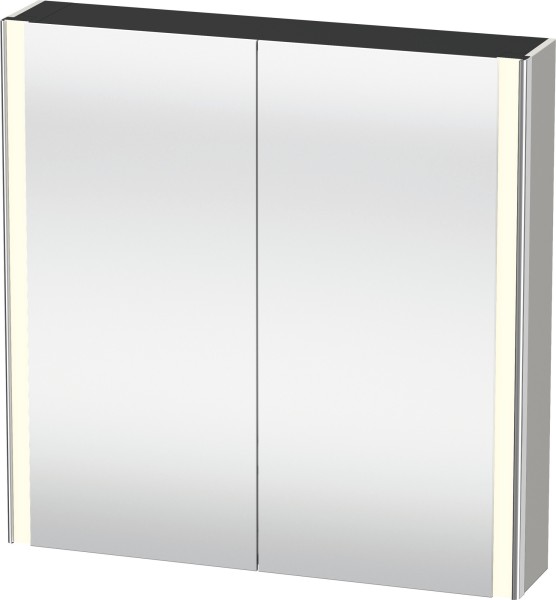 Duravit XSquare Spiegelschrank Betongrau 800x155x800 mm - XS7112007070000