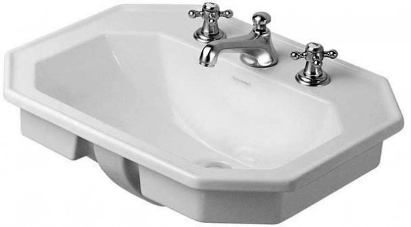 Duravit Serie 1930 Einbauwaschtisch Weiß Hochglanz 580 mm - 04765800001