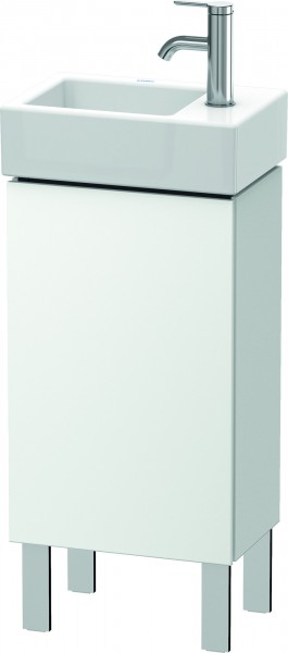 Duravit L-Cube Waschtischunterbau bodenstehend Weiß Matt 364x241x582 mm - LC6793L1818