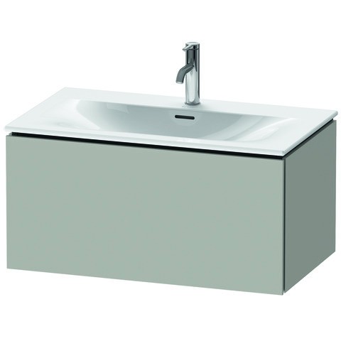 Duravit L-Cube Waschtischunterbau wandhängend Betongrau Matt 820x481x400 mm - LC613700707