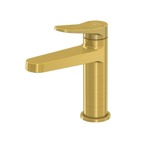 Steinberg Serie 340 Waschtisch-Einhebelmischer ohne Ablaufgarnitur, brushed gold, 3401010BG