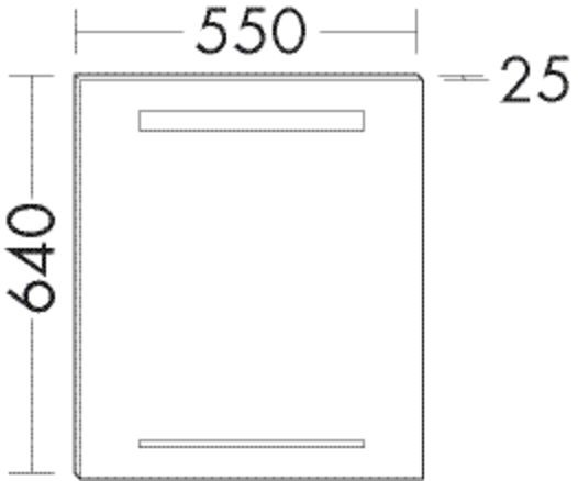 Burgbad Leuchtspiegel Iveo 640x550x25 Iveo , SIHH055PN326