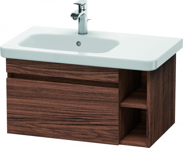 Duravit DuraStyle Waschtischunterbau wandhängend Nussbaum dunkel Matt 730x448x398 mm - DS639402121