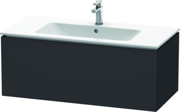 Duravit L-Cube Waschtischunterbau wandhängend Graphit Supermatt 1020x481x400 mm - LC6142080800E00