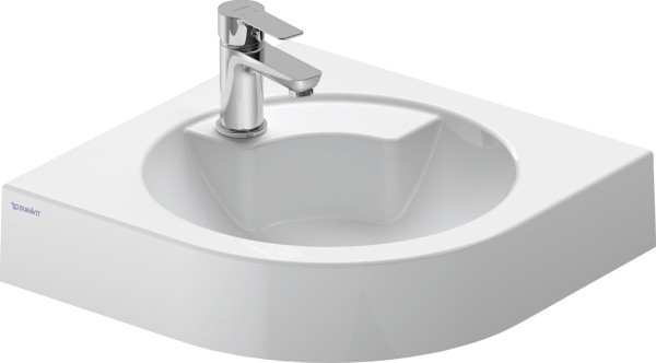 Duravit Architec Eck-Handwaschbecken Weiß Hochglanz 635 mm - 0448450000