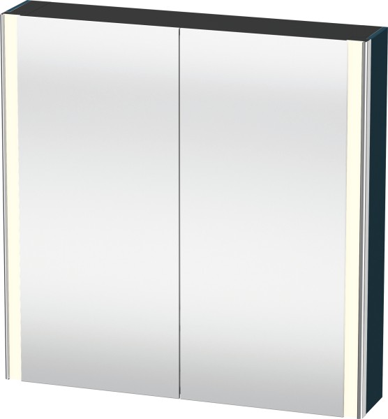 Duravit XSquare Spiegelschrank Nachtblau 800x155x800 mm - XS7112098980000