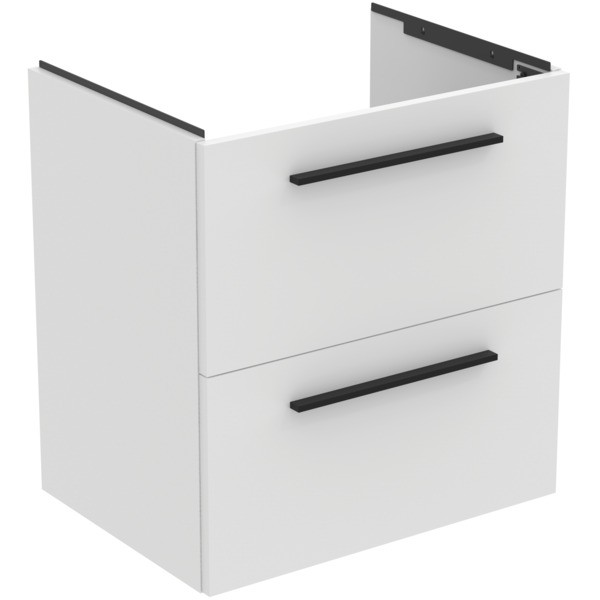 Ideal Standard Waschtischunterschrank i.life A 2 Auszüge 600x440x630mm Weiss matt, T5255DU