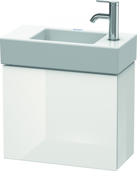 Duravit L-Cube Waschtischunterbau wandhängend Weiß Hochglanz 480x240x400 mm - LC6246L8585