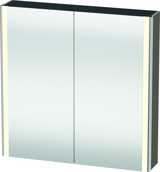 Duravit XSquare Spiegelschrank Flanell Grau 800x155x800 mm - XS7112090901000