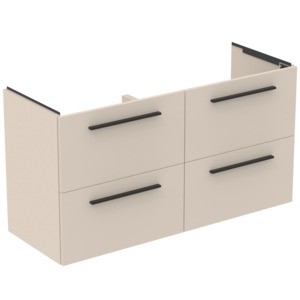 Ideal Standard Waschtischunterschrank i.life A 4 Auszüge 1200x440x630mm Sandbeige matt, T5513NF