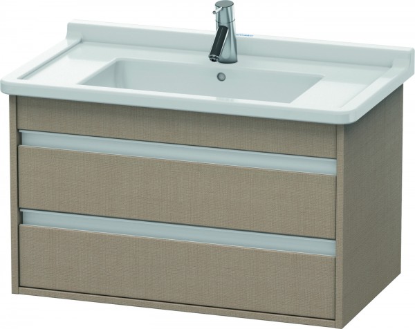 Duravit Ketho Waschtischunterbau wandhängend Leinen Matt 800x455x480 mm - KT664407575