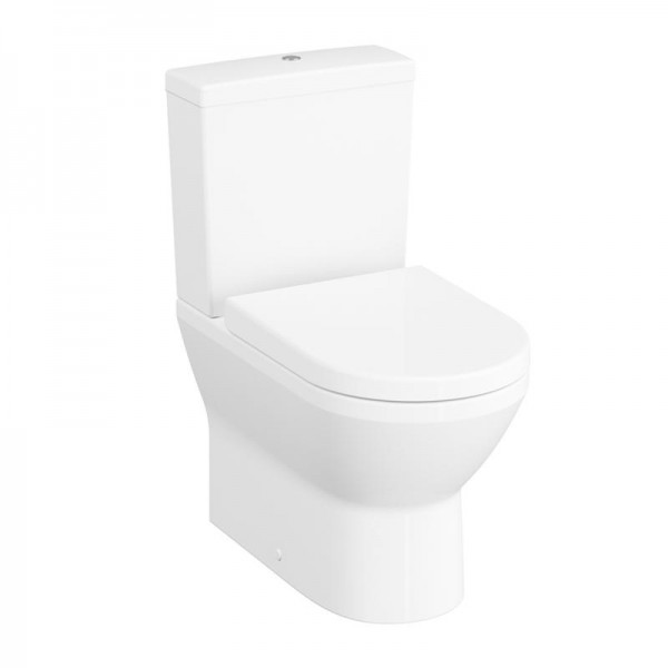 Vitra Integra Stand-WC für Kombination VitrAflush 2.0 Weiß, 7043B003-0585