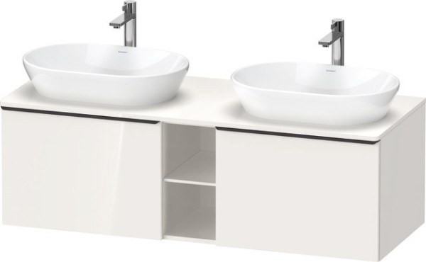 Duravit D-Neo Konsolenwaschtischunterbau wandhängend Weiß Hochglanz 1400x550x459 mm - DE4950B7022000