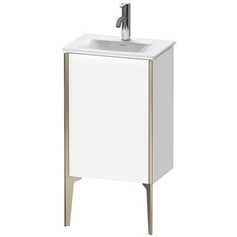 Duravit XViu Waschtischunterbau bodenstehend Weiß Matt 430x310x591 mm - XV4068RB118