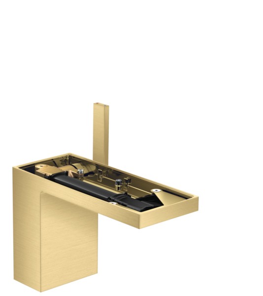 Hansgrohe Waschtischmischer 110 Axor MyEdition ohne Platte, brushed gold optic, 47032250