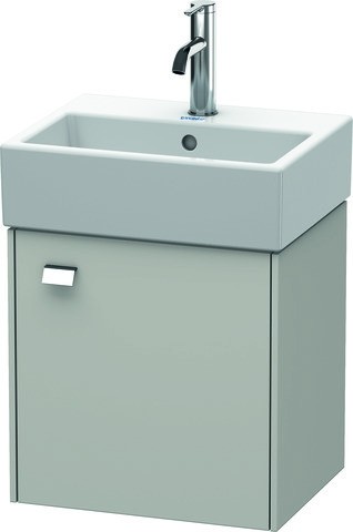 Duravit Brioso Waschtischunterbau wandhängend Betongrau Matt 434x339x442 mm - BR4050R1007