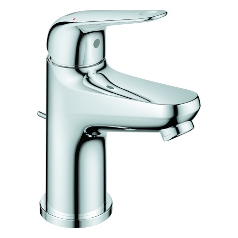 GROHE Waschtischarmatur Euroeco 24456 S-Size Push-open-Ablaufgarnitur chrom, 24456000