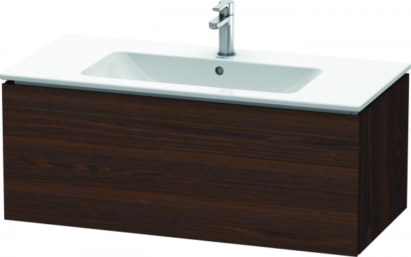 Duravit L-Cube Waschtischunterbau wandhängend Nussbaum gebürstet Matt 1020x481x400 mm - LC614206969