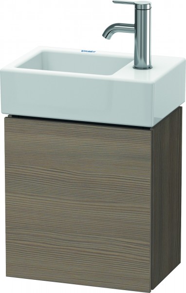 Duravit L-Cube Waschtischunterbau wandhängend Eiche Terra Matt 364x241x400 mm - LC6293L3535