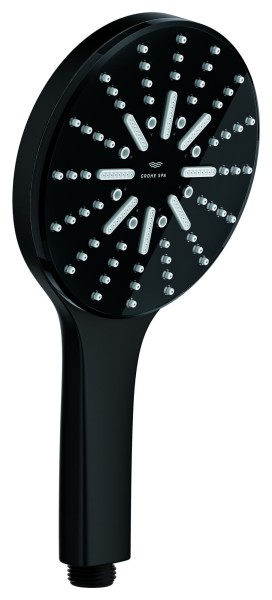 Grohe Handbrause Rainshower Aqua 101676 3 Strahlarten 8.4 l/min phantom black, 101676KF00