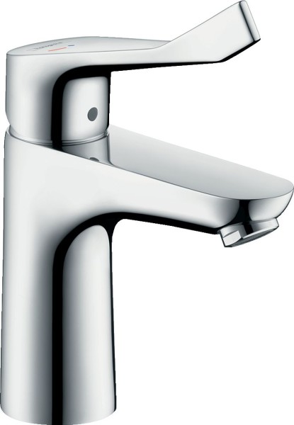 Hansgrohe Waschtischmischer Focus Care 100 CoolStart ohne Ablaufgarnitur chrom, 31917000 , 31917000