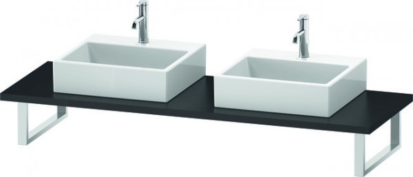 Duravit L-Cube Konsole Graphit Supermatt 800x550x30 mm - LC107C08080