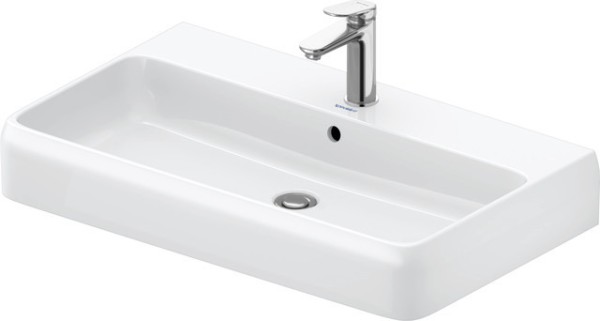 Duravit Qatego Waschtisch Weiß Hochglanz 800 mm - 2382800027