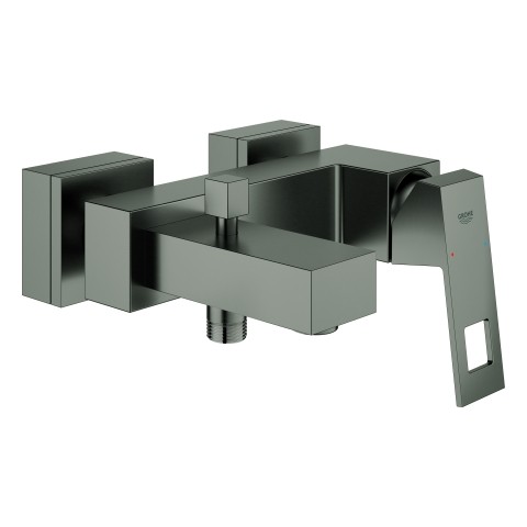 GROHE EH-Wannenbatterie Eurocube 23140 Wandmontage hard graphite gebürstet, 23140AL0