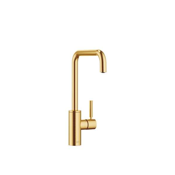 Dornbracht Einhebelmischer META SQUARE 33800861 Messing gebürstet (23kt Gold)