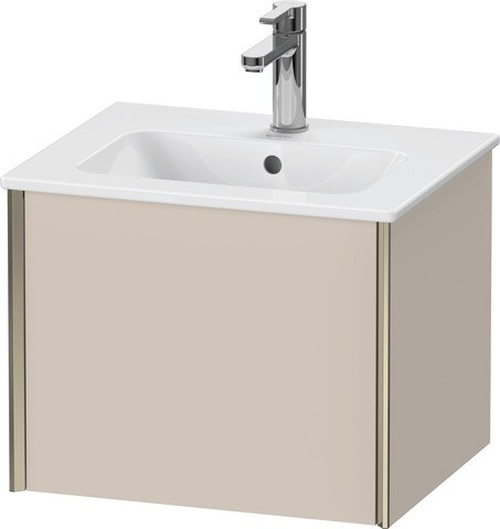 Duravit XViu Waschtischunterbau wandhängend Taupe Matt 510x420x400 mm - XV42150B191