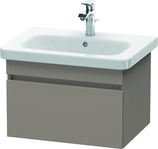 Duravit DuraStyle Waschtischunterbau wandhängend Basalt Matt 580x448x398 mm - DS638004343