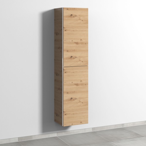 Sanipa 3way Hochschrank mit 2 Türen, Eiche Natural-Touch