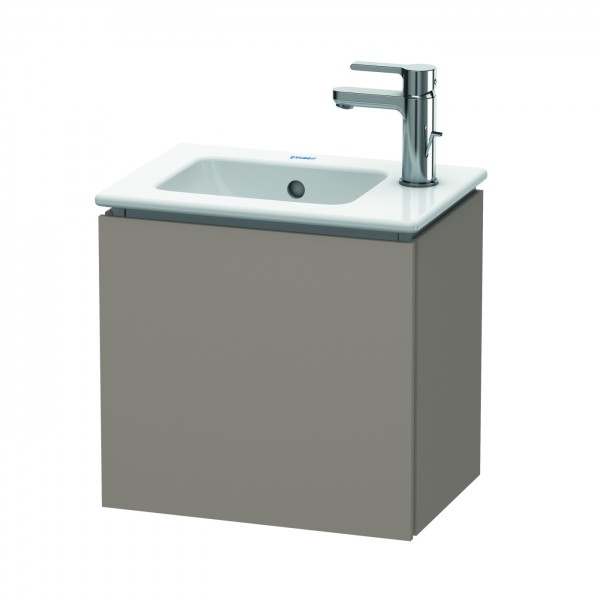 Duravit L-Cube Waschtischunterbau wandhängend Basalt Matt 420x294x400 mm - LC6272R4343