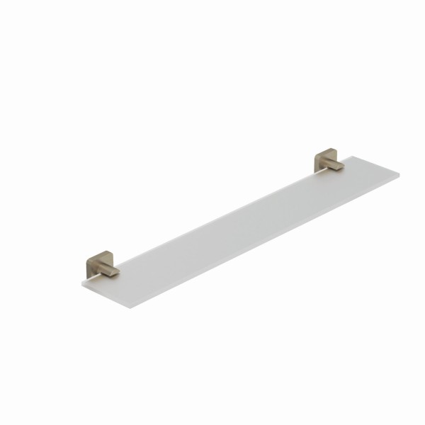 Kludi VELA S Glasablage Stainless Brushed Nickel PVD, 25973N5