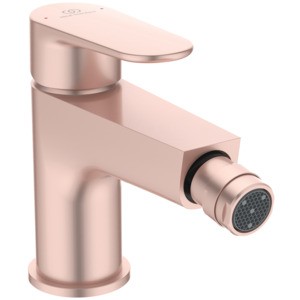 Ideal Standard Bidetarmatur Cerafine O Ausladung 132mm m.Push-Open-Ventil Rose, BD716RO