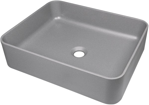 Neuesbad Serie 400 Aufsatzwaschtisch Oberfläche: grau metallic