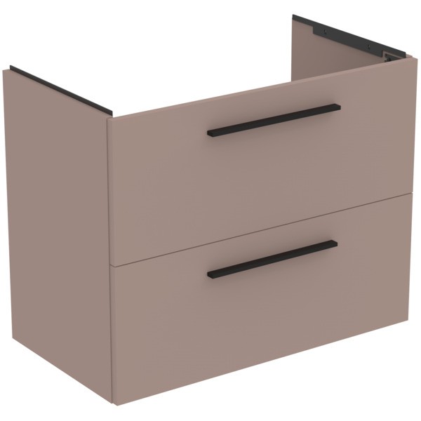 Ideal Standard Waschtischunterschrank i.life A 2 Auszüge 800x440x630mm Greige matt, T5256NH