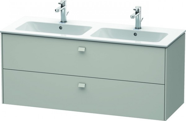 Duravit Brioso Waschtischunterbau wandhängend Betongrau Matt 1290x479x553 mm - BR410500707